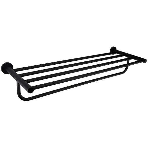 AquaFlow Round Bath Towel Shelf - Image 2