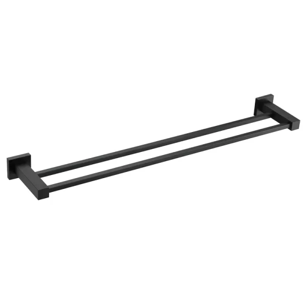 AquaFlow Square Double Towel Rail - Image 2