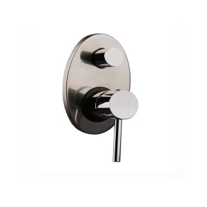 AquaFlow Oval Wall Mixer with Diverter