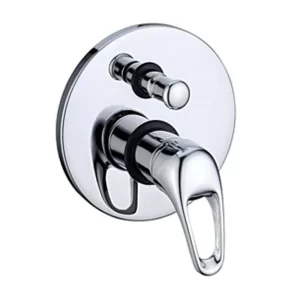 AquaFlow Duck Handle Wall Mixer with Diverter