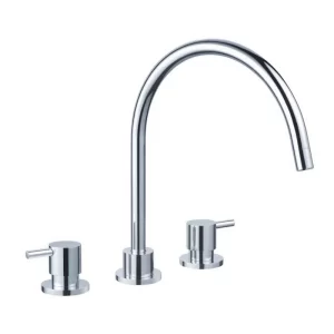 AquaFlow Round Handle Basin / Sink Set
