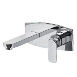 AquaFlow Wall Mixer with Spout