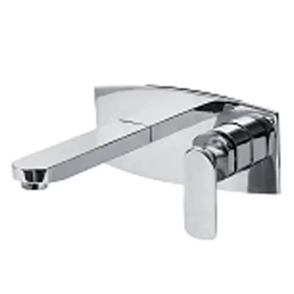 AquaFlow Wall Mixer with Spout